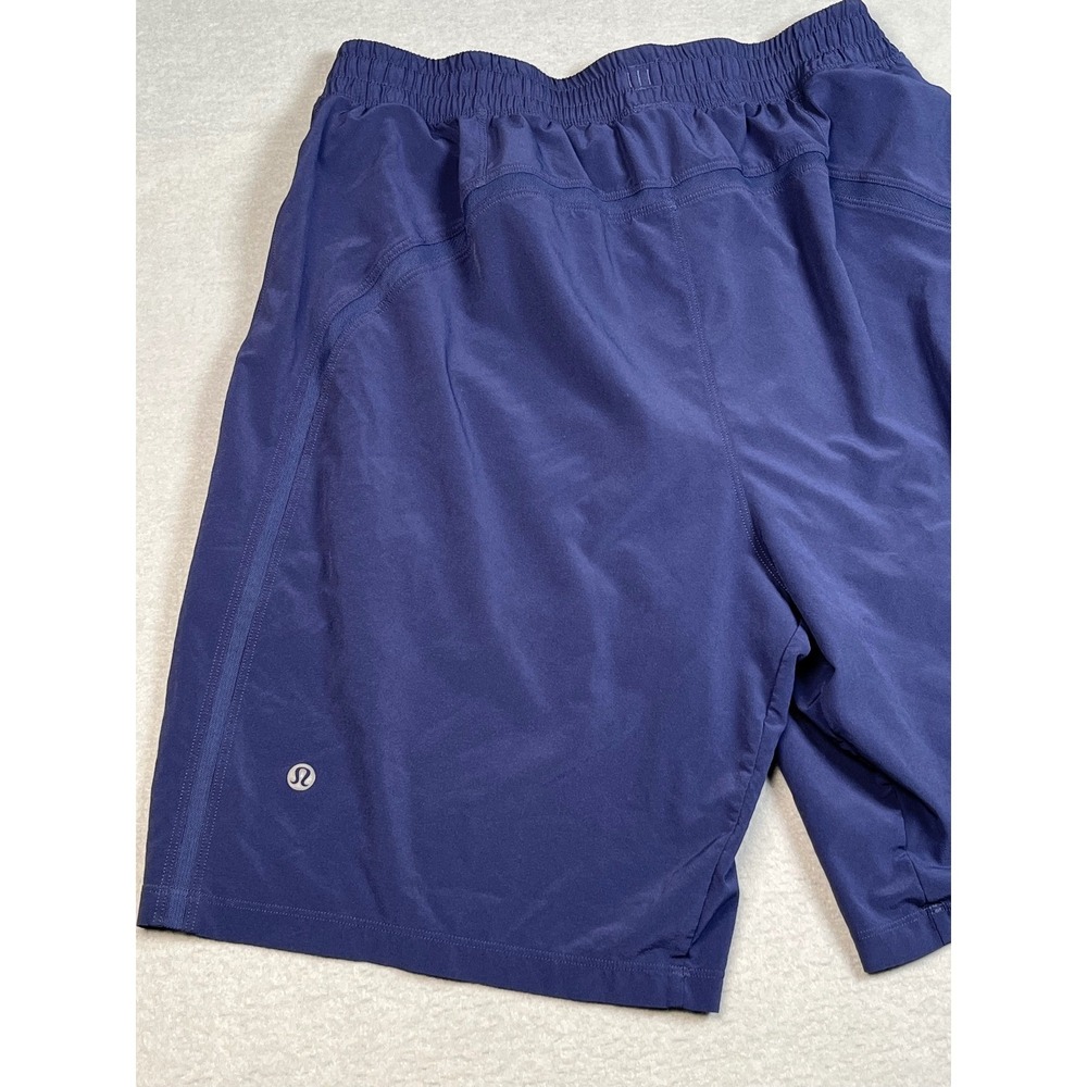 Lululemon Pacebreaker Shorts Medium Navy Blue Athletic pull on Performance new